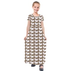 Pattern 161 Kids  Short Sleeve Maxi Dress by GardenOfOphir