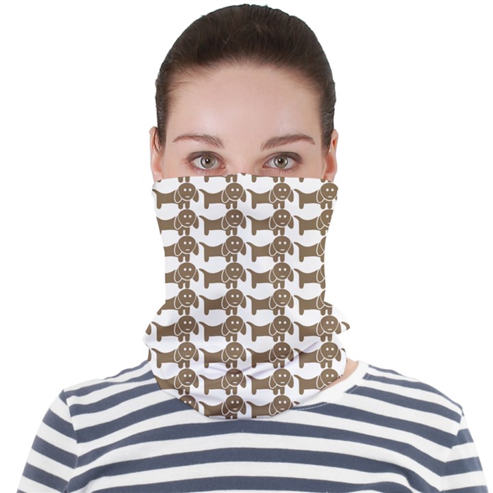 Pattern 161 Face Seamless Bandana (Adult)