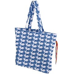 Pattern 162 Drawstring Tote Bag by GardenOfOphir