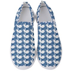 Pattern 162 Men s Slip On Sneakers by GardenOfOphir