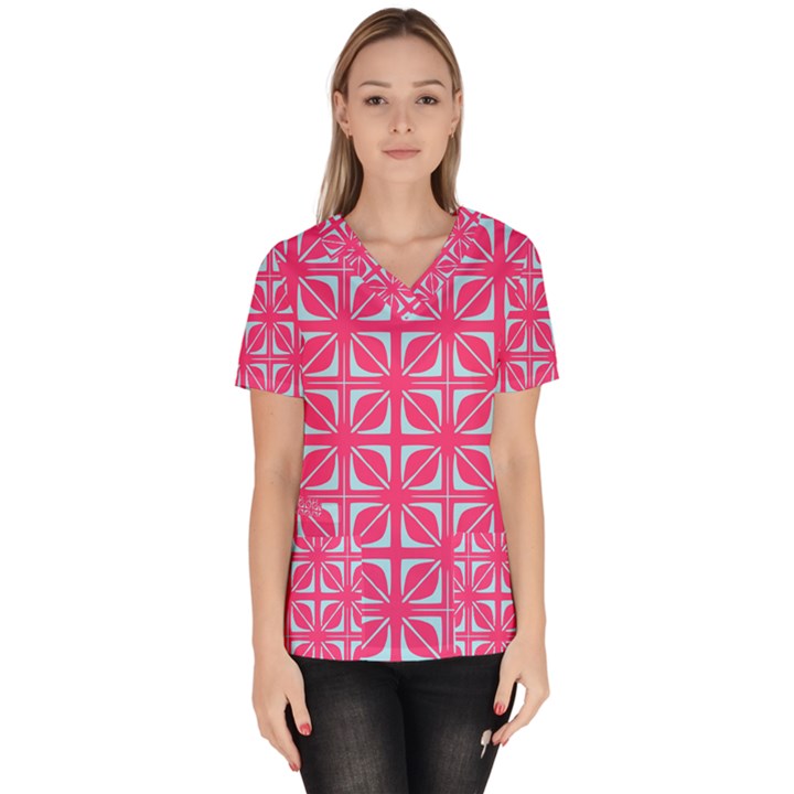 Pattern 164 Women s V-Neck Scrub Top