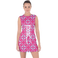 Pattern 164 Lace Up Front Bodycon Dress by GardenOfOphir