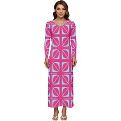 Pattern 164 Long Sleeve Longline Maxi Dress by GardenOfOphir