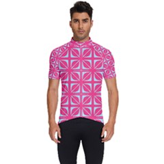 Pattern 164 Men s Short Sleeve Cycling Jersey by GardenOfOphir