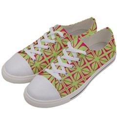 Pattern 165 Men s Low Top Canvas Sneakers by GardenOfOphir