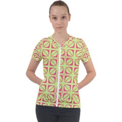 Pattern 165 Short Sleeve Zip Up Jacket by GardenOfOphir