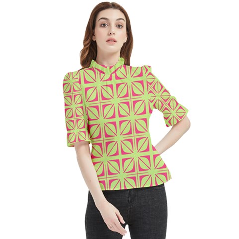 Pattern 165 Frill Neck Blouse by GardenOfOphir