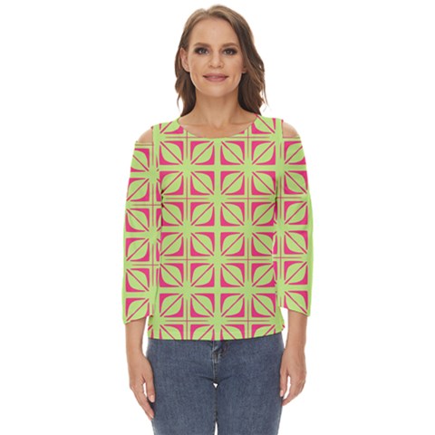 Pattern 165 Cut Out Wide Sleeve Top by GardenOfOphir