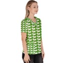 Pattern 163 Women s V-Neck Scrub Top View3