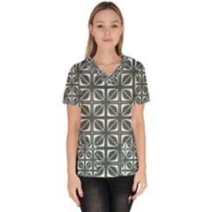 Pattern 167 Women s V-neck Scrub Top by GardenOfOphir