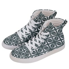 Pattern 167 Men s Hi-top Skate Sneakers by GardenOfOphir