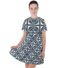 Pattern 167 Short Sleeve Shoulder Cut Out Dress  by GardenOfOphir