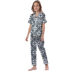 Pattern 167 Kids  Satin Short Sleeve Pajamas Set by GardenOfOphir