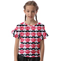 Pattern 169 Kids  Cut Out Flutter Sleeves by GardenOfOphir