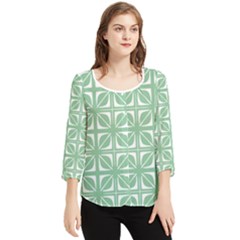 Pattern 168 Chiffon Quarter Sleeve Blouse by GardenOfOphir