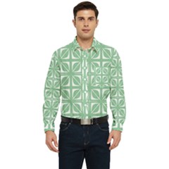 Pattern 168 Men s Long Sleeve Pocket Shirt  by GardenOfOphir