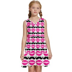 Pattern 170 Kids  Sleeveless Tiered Mini Dress by GardenOfOphir