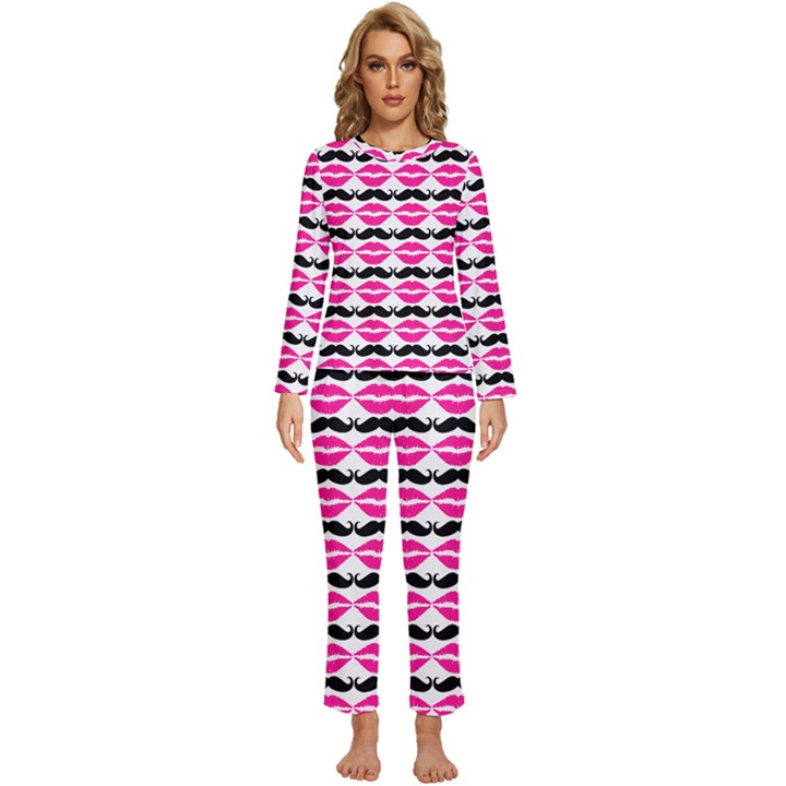 Pattern 170 Womens  Long Sleeve Lightweight Pajamas Set