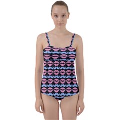 Pattern 172 Twist Front Tankini Set by GardenOfOphir