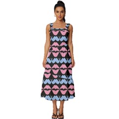 Pattern 172 Square Neckline Tiered Midi Dress by GardenOfOphir