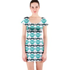 Pattern 171 Short Sleeve Bodycon Dress by GardenOfOphir