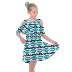 Pattern 171 Kids  Shoulder Cutout Chiffon Dress by GardenOfOphir