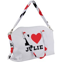 I Love Julie Canvas Crossbody Bag by ilovewhateva