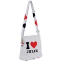 I love julie Zipper Messenger Bag View1