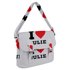 I Love Julie Buckle Messenger Bag by ilovewhateva