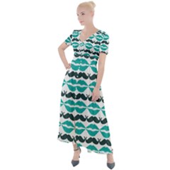 Pattern 171 Button Up Short Sleeve Maxi Dress by GardenOfOphir