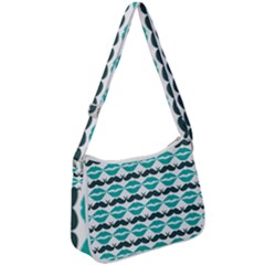 Pattern 171 Zip Up Shoulder Bag by GardenOfOphir