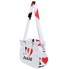 I Love Julie Rope Handles Shoulder Strap Bag by ilovewhateva