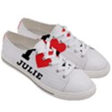 I love julie Men s Low Top Canvas Sneakers View3