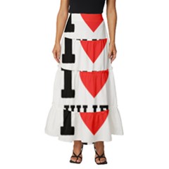 I Love Julie Tiered Ruffle Maxi Skirt by ilovewhateva