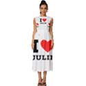 I love julie Sleeveless Round Neck Midi Dress View1