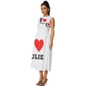 I love julie Sleeveless Round Neck Midi Dress View2