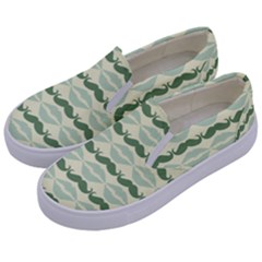 Pattern 173 Kids  Canvas Slip Ons by GardenOfOphir