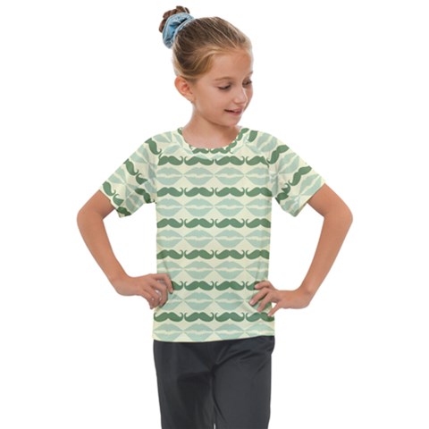 Pattern 173 Kids  Mesh Piece Tee by GardenOfOphir