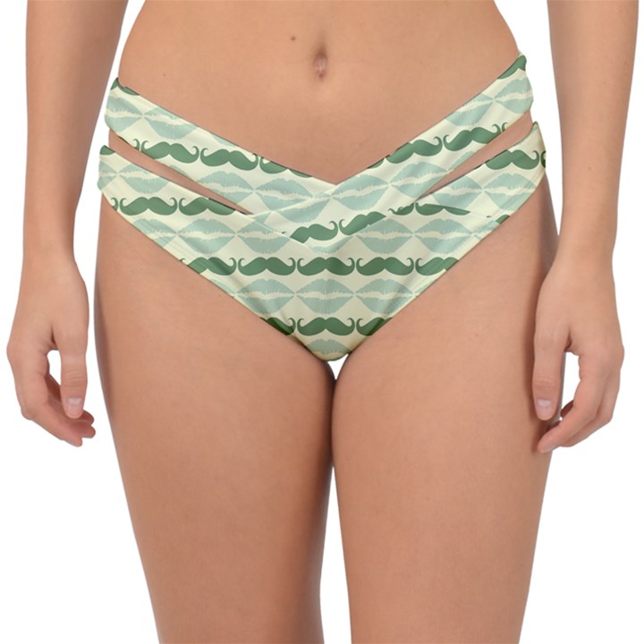 Pattern 173 Double Strap Halter Bikini Bottoms