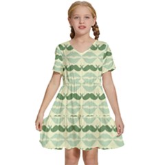 Pattern 173 Kids  Short Sleeve Tiered Mini Dress by GardenOfOphir