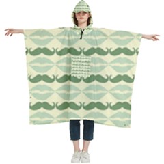 Pattern 173 Women s Hooded Rain Ponchos