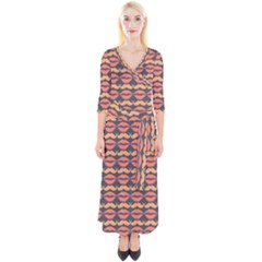 Pattern 175 Quarter Sleeve Wrap Maxi Dress by GardenOfOphir