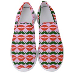 Pattern 174 Men s Slip On Sneakers by GardenOfOphir