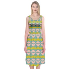 Pattern 176 Midi Sleeveless Dress by GardenOfOphir