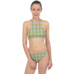 Pattern 176 Racer Front Bikini Set by GardenOfOphir