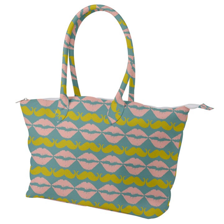 Pattern 176 Canvas Shoulder Bag