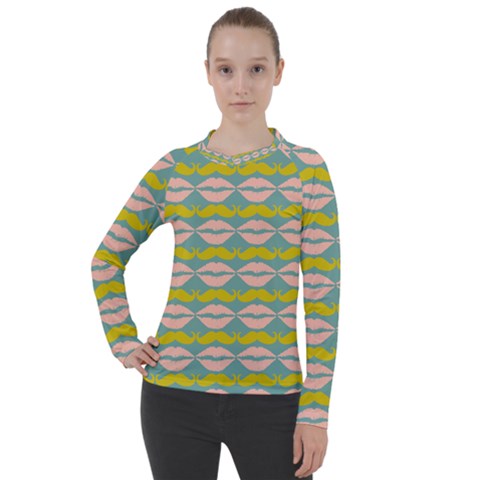 Pattern 176 Women s Pique Long Sleeve Tee by GardenOfOphir