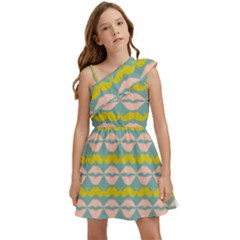 Pattern 176 Kids  One Shoulder Party Dress by GardenOfOphir