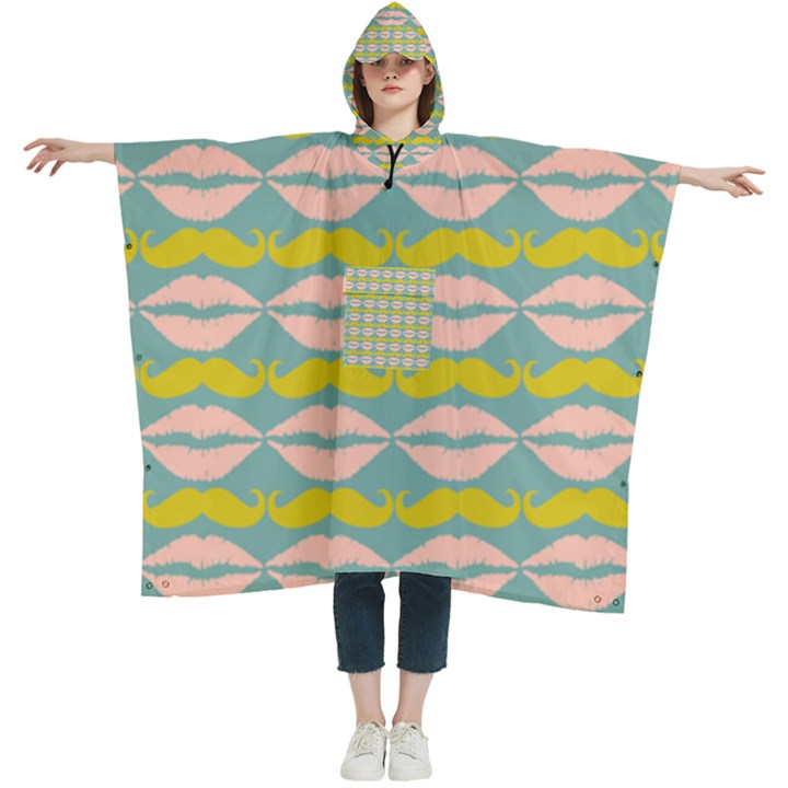 Pattern 176 Women s Hooded Rain Ponchos