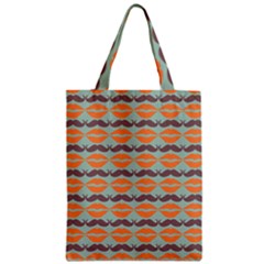 Pattern 178 Zipper Classic Tote Bag by GardenOfOphir